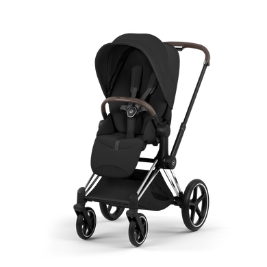 Візок 2в1 Cybex Priam 5.0 Style Off White/Sepia Black - Chrome (526000201-383-297)