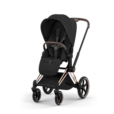 Візок 2в1 Cybex Priam 5.0 Style Off White/Sepia Black - Chrome (526000201-383-297)