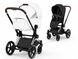 Візок 2в1 Cybex Priam 5.0 Style Off White/Sepia Black - Chrome (526000201-383-297)