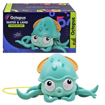 Заводна іграшка "Cute octopus" , Бірюзовий