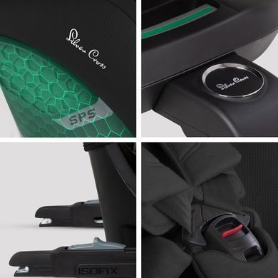 Автокрісло SILVER CROSS MOTION 3 ALL-SIZE CAR SEAT ICONIC BLACK