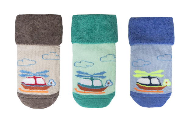 Дитячі шкарпетки NSM-77 махрові (розмір 10-12)