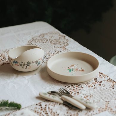 Набір для годування Elodie Details Silicone Bowl Set LFGB Fairytale Forest арт. 60245213421NA