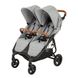 Прогулянкова коляска для двійні Valco baby Snap Duo Trend / Grey Marle