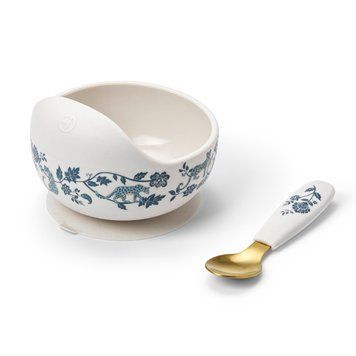 Набір для годування Elodie Details Silicone Bowl Set LFGB Garden Leo Toile арт. 60245212422NA