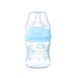 Пляшечка для годування антиколікова з широким горлечком 120 мл, Блакитний