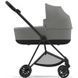 Візок 2в1 Cybex Mios Lux 2024 Mirage Grey шасі Matt Black