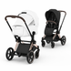 Візок 2в1 Cybex Priam 5.0 Style Off White/Sepia Black - Rosegold (526000221-383-297)
