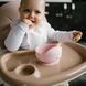 Мисочка силіконова з присоскою, рожевий, BabyOno, арт. 1481/02