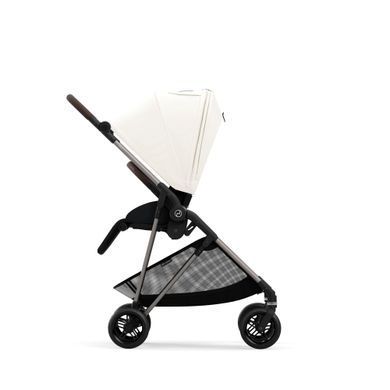 Коляска Cybex Melio Cotton White (з бампером)