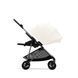 Коляска Cybex Melio Cotton White (з бампером)