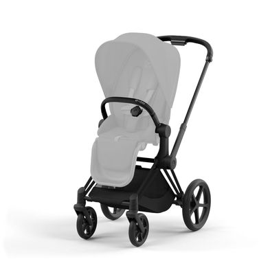 Коляска 2 в 1 Cybex Priam 2023 Sepia Black шассі Matt Black