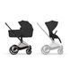 Візок CYBEX Priam Comfort Set 2 в 1 Sepia Black Rosegold (526000001)