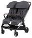 Прогулянкова коляска двомісна CARRELLO Link CRL-6533 Cliff Grey