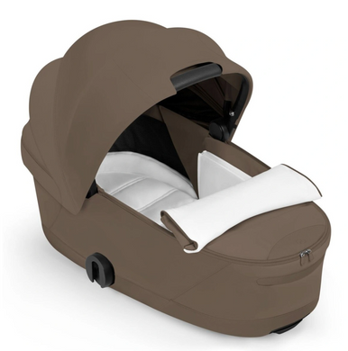 Універсальний візок 2 в 1 Cybex Priam 5.0 Style Collection Coconut Brown, шасі Rosegold