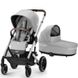 Коляска 2 в 1 Cybex Balios S Lux 2023 Lava Grey