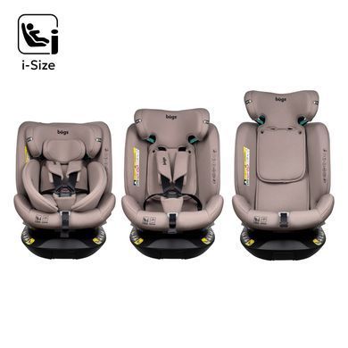 Автокрісло Bugs Axis 360 - Cloud Grey (група від 0 до 36 кг), 4823056520034