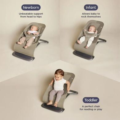 Шезлонг Ergobaby Evolve Bouncer - Soft Olive