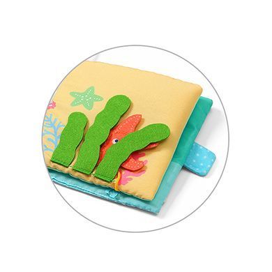Розвиваюча м'яка книжечка Морський Світ, ТМ BabyOno