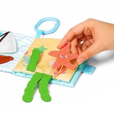Розвиваюча м'яка книжечка Морський Світ, ТМ BabyOno
