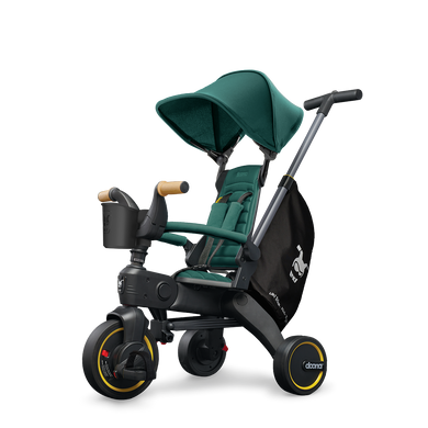 Складний триколісний велосипед Doona Liki Trike S5 / Racing Green