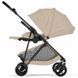 Візок Cybex Melio Stroller Carbon Almond Beige (з бампером) 2026 (526000767)
