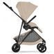 Візок Cybex Melio Stroller Carbon Almond Beige (з бампером) 2026 (526000767)