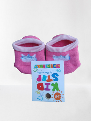 Шкарпетки махрові для немовлят, Рожевий, 6-8 (11-13)