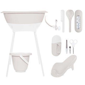 Дитяча ванночка комплект 8 в 1 LUMA Pure Oat