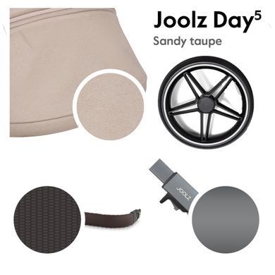 Коляска універсальна Joolz Day5 Sandy taupe (540004)