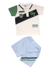 Комплект літній на хлопчика GT (шорти, футболка) 68, 74, 80 см
