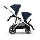 Коляска Cybex Gazelle S SLV Ocean Blue, темно-синій