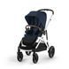 Коляска Cybex Gazelle S SLV Ocean Blue, темно-синій