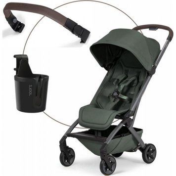 Прогулянкова коляска Joolz Aer2 BB + CH Forest green, бампером та підсклянником (320441)