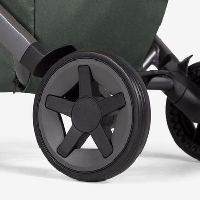Прогулянкова коляска Joolz Aer2 BB + CH Forest green, бампером та підсклянником (320441)