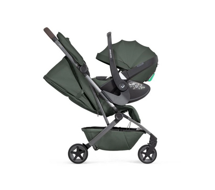 Прогулянкова коляска Joolz Aer2 BB + CH Forest green, бампером та підсклянником (320441)