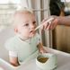 Мисочка силіконова з присоскою, зелений, BabyOno, арт. 1481/03