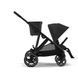 Коляска Cybex Gazelle S BLK Moon Black, чорний