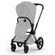 Шасі з каркасом прогулянкового блоку Cybex Priam 5.0 Matt Black (526000211)