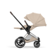 Візок 2в1 Cybex Priam 5.0 Style Cozy Beige - Chrome (526000201-365-313)