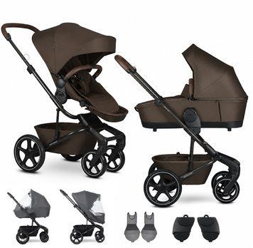 Візок універсальний EASYWALKER Set XL Harvey NXT з аксесуарами Chestnut Brown, EHAX1005_SET
