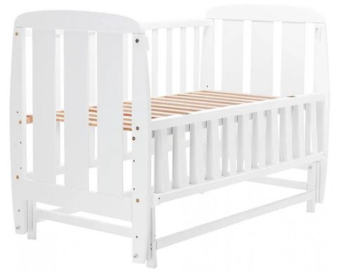 Ліжко Babyroom Кулька SH-02 маятник, відкидний бік, бук білий