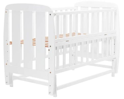 Ліжко Babyroom Кулька SH-02 маятник, відкидний бік, бук білий