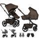 Візок універсальний EASYWALKER Set XL Harvey NXT з аксесуарами Chestnut Brown, EHAX1005_SET