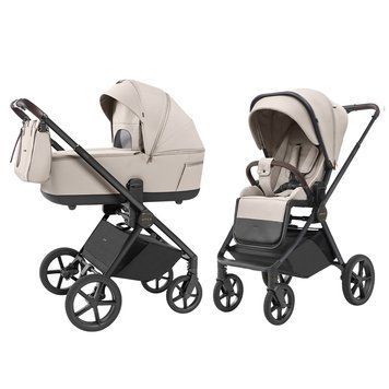 Коляска універсальнаа CARRELLO Ultra 2025 CRL-6527 2в1 Ice Grey