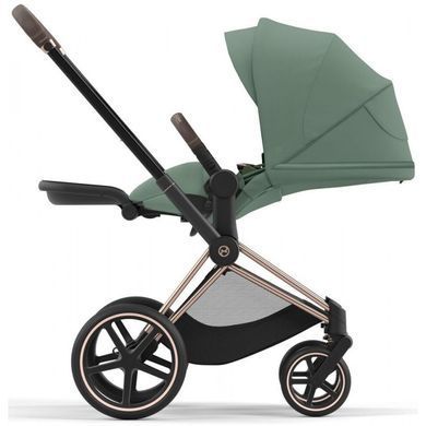Коляска 2в1 Cybex Priam 2025 Leaf Green шассі Rosegold