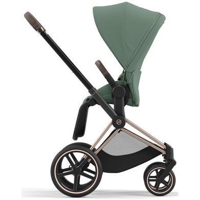 Коляска 2в1 Cybex Priam 2025 Leaf Green шассі Rosegold