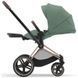 Коляска 2в1 Cybex Priam 2025 Leaf Green шассі Rosegold