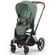 Коляска 2в1 Cybex Priam 2025 Leaf Green шассі Rosegold